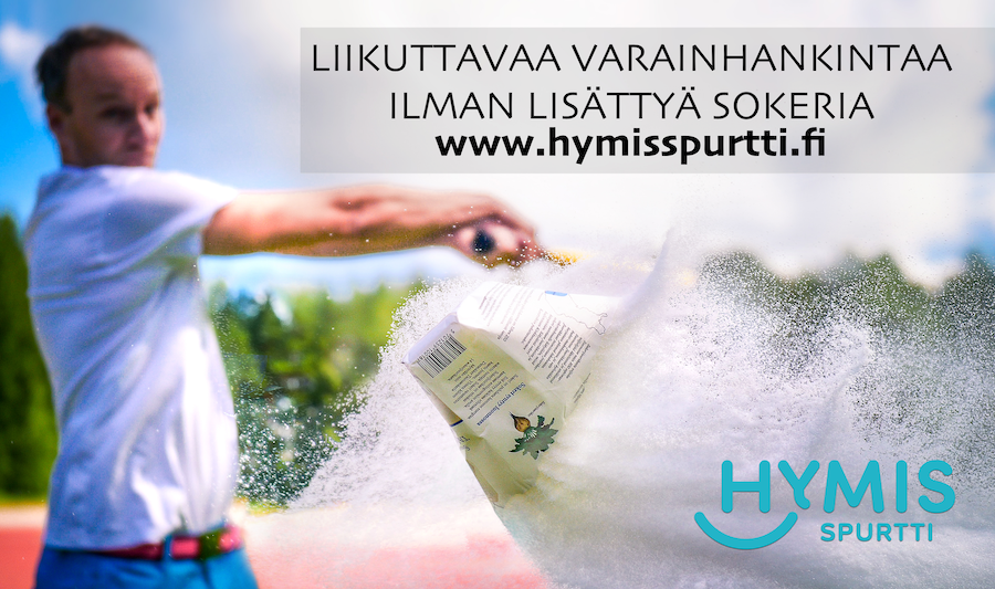 Tuotteistus-projekti Hymisspurtti – varainhankintaa ilman lisättyä sokeria